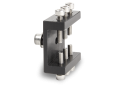 Multi-screw sample holder for irregular parts