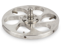 Central pressure sample holders with water drop cells