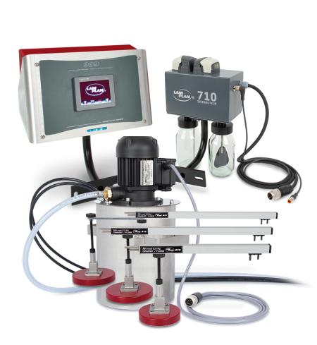 Dosing units, mixing distributors and nozzles