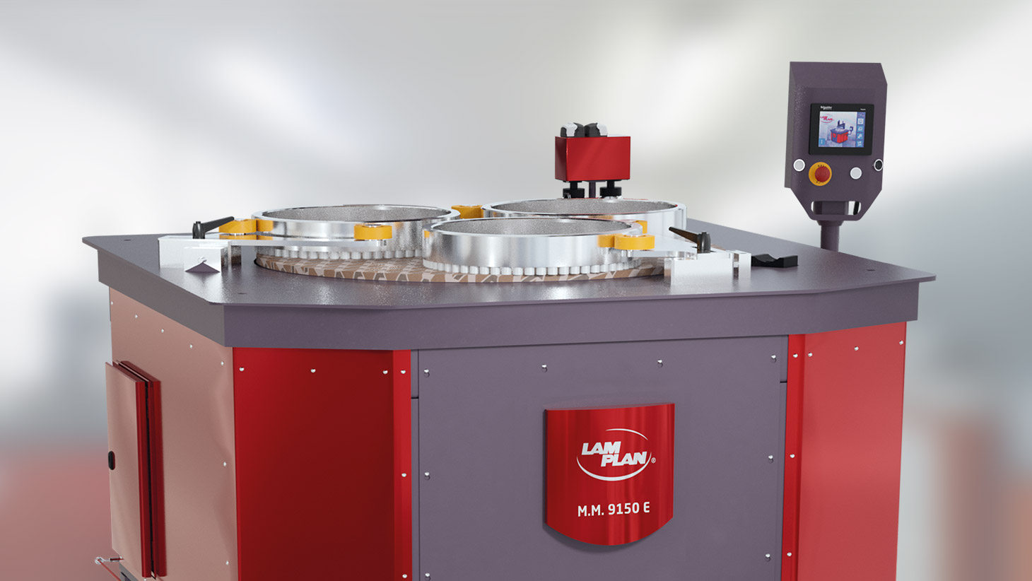 M.M.9150 version E lapping and polishing machine
