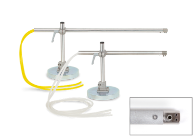 Nozzles 813 for peristaltic dosing pumps