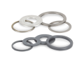 Steel & PVC adaptor rings for cut-off wheels