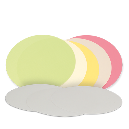 High concentration abrasive films: DIAMANT HC and alumina