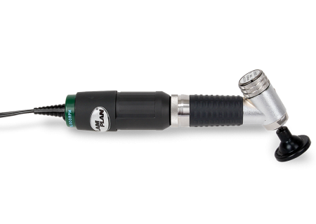 Green bent 120° rotary micromotor